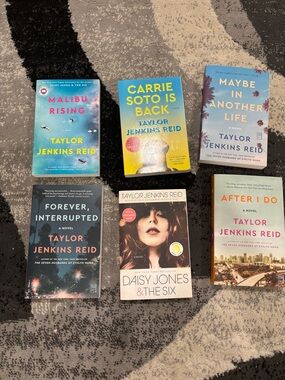 Taylor Jenkins Reid Paperback 6 Books Lot